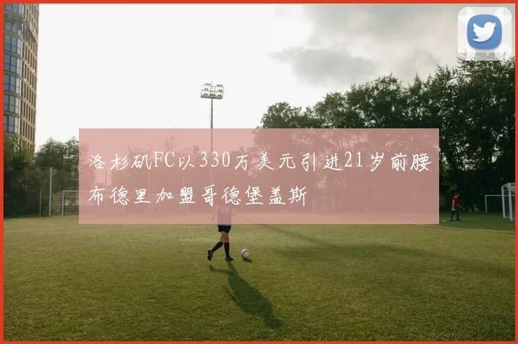 洛杉矶FC以330万美元引进21岁前腰布德里加盟哥德堡盖斯